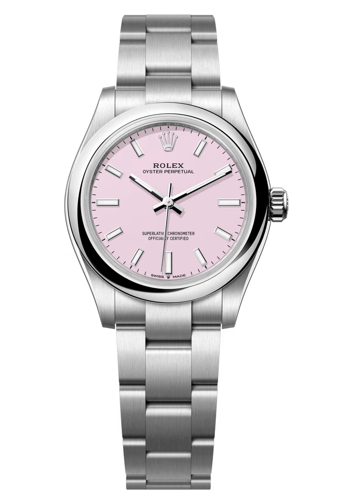 Rolex Oyster Perpetual 31mm Candy Pink Dial Oyster Bracelet – 277200