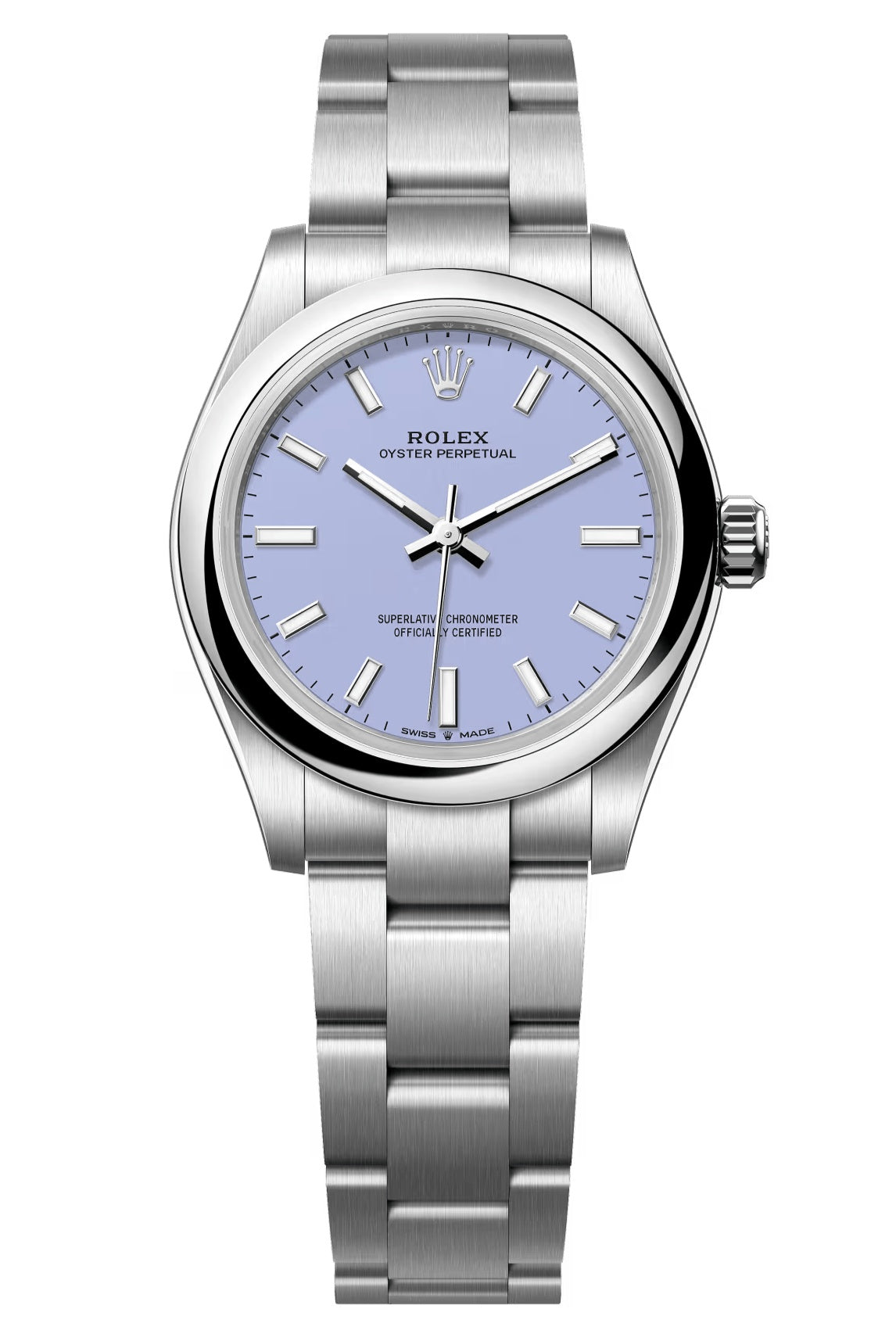 Rolex Oyster Perpetual 31mm Lavender Dial Oyster Bracelet – 277200