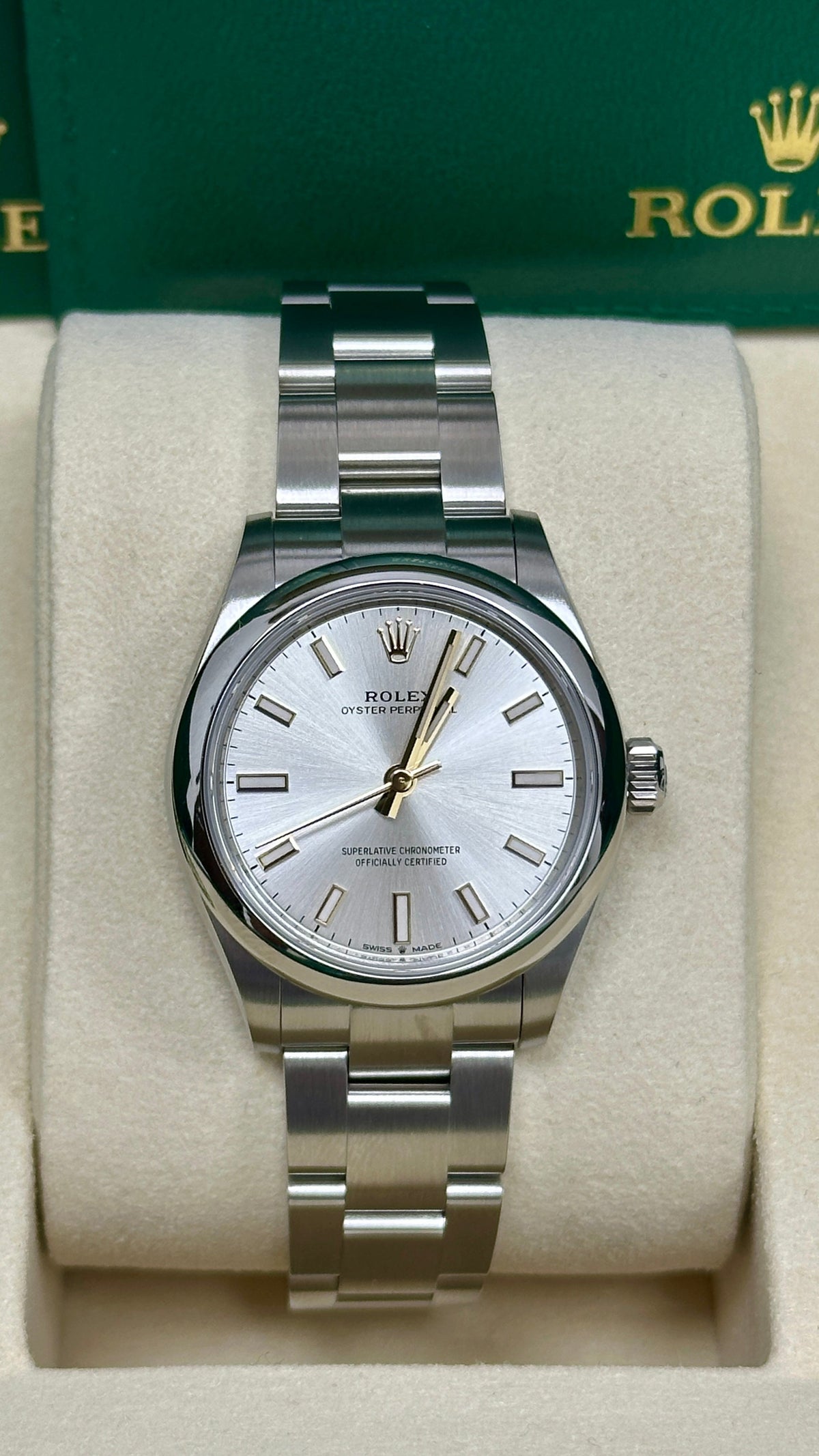 Rolex Oyster Perpetual 31mm Silver Dial Oyster Bracelet – 277200