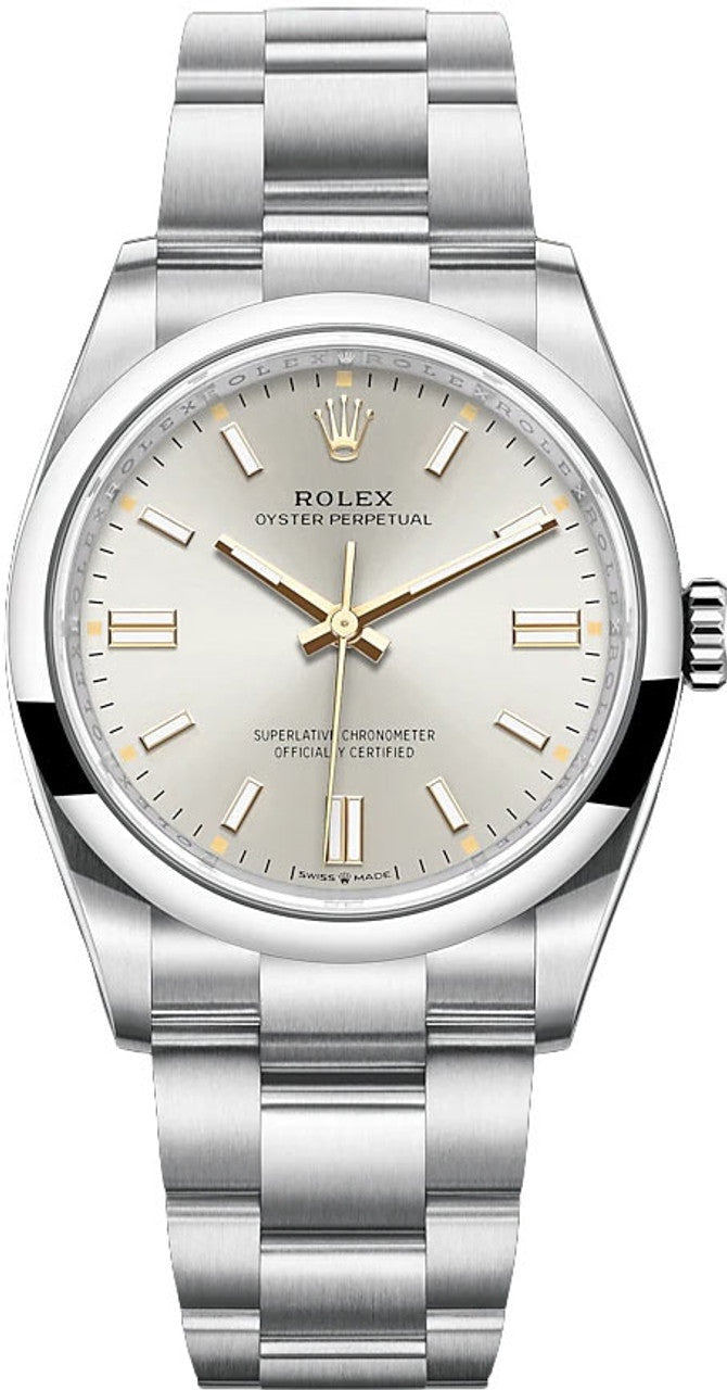 Rolex Oyster Perpetual 36mm Silver Dial Oyster Bracelet – 126000