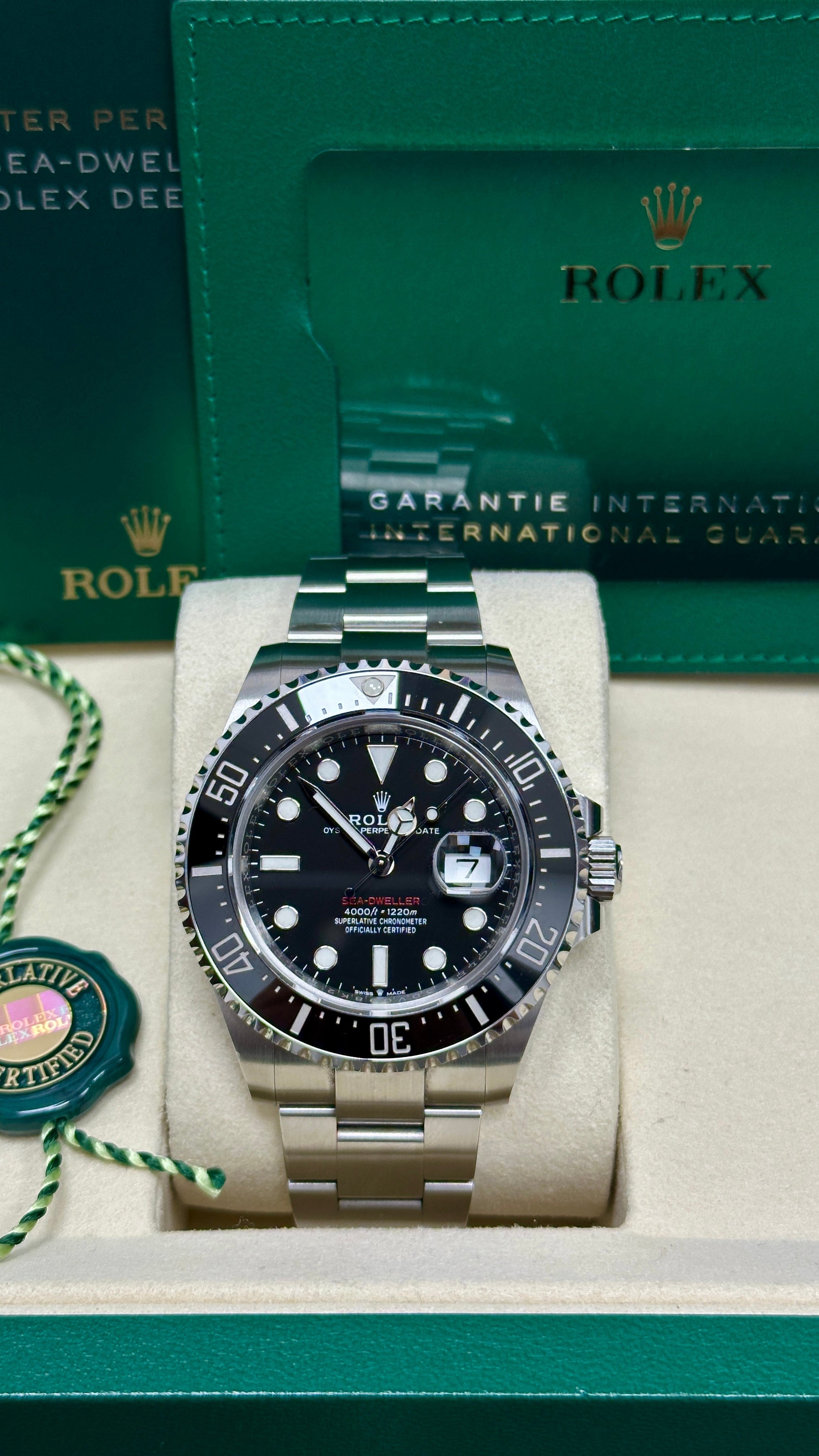 Rolex Sea-Dweller 43mm Black Dial 126600 – New 2026
