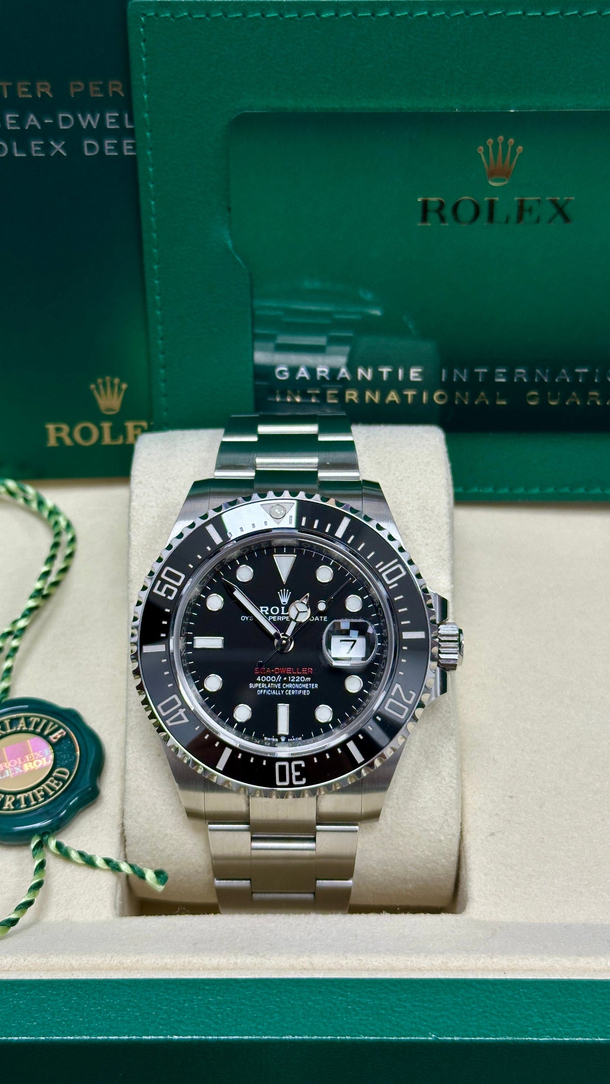 Rolex Sea-Dweller 43mm Black Dial 126600 – New 2026