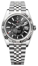 Rolex Sky-Dweller 336934 Black Dial Stainless Steel Jubilee – New 2025