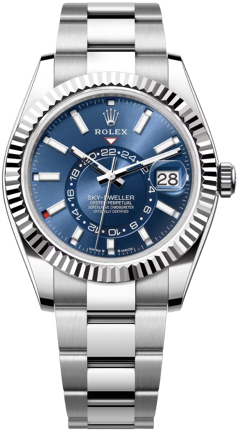 Rolex Sky-Dweller 42mm Blue Dial Oyster Bracelet 336934 – New 2026