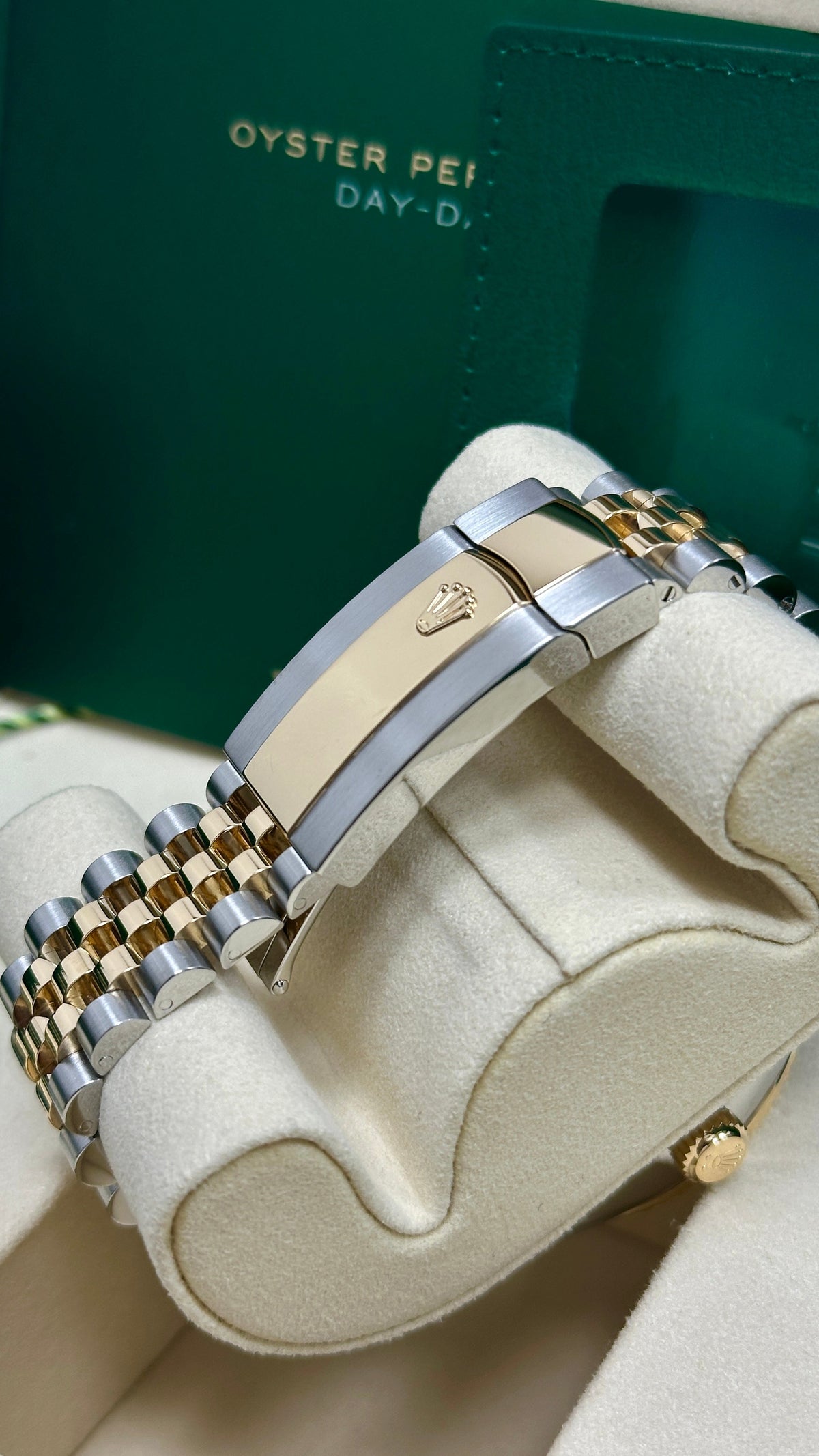 Rolex Sky-Dweller 42mm Two-Tone Yellow Gold White Dial Jubilee Bracelet 336933