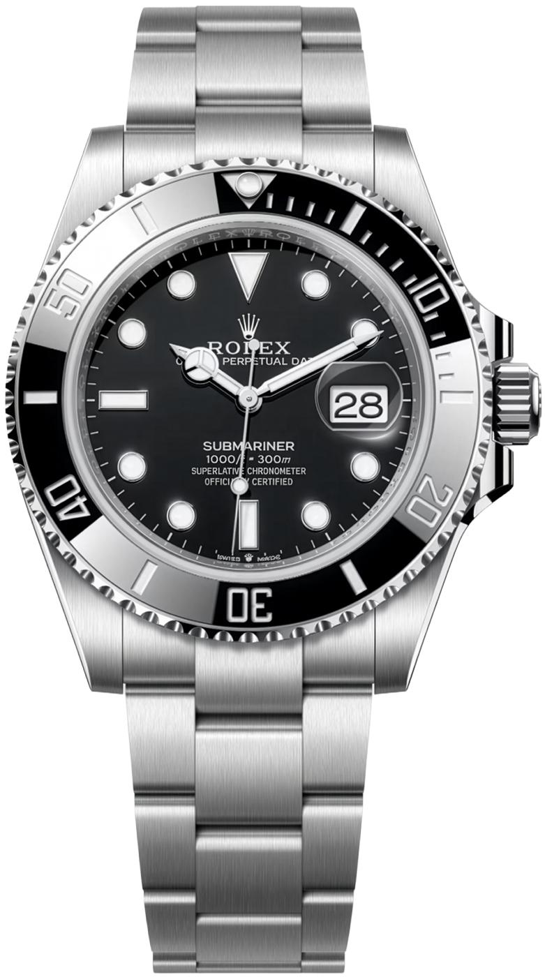 Rolex Submariner Date 41mm Black Dial Black Bezel 126610LN – New 2026