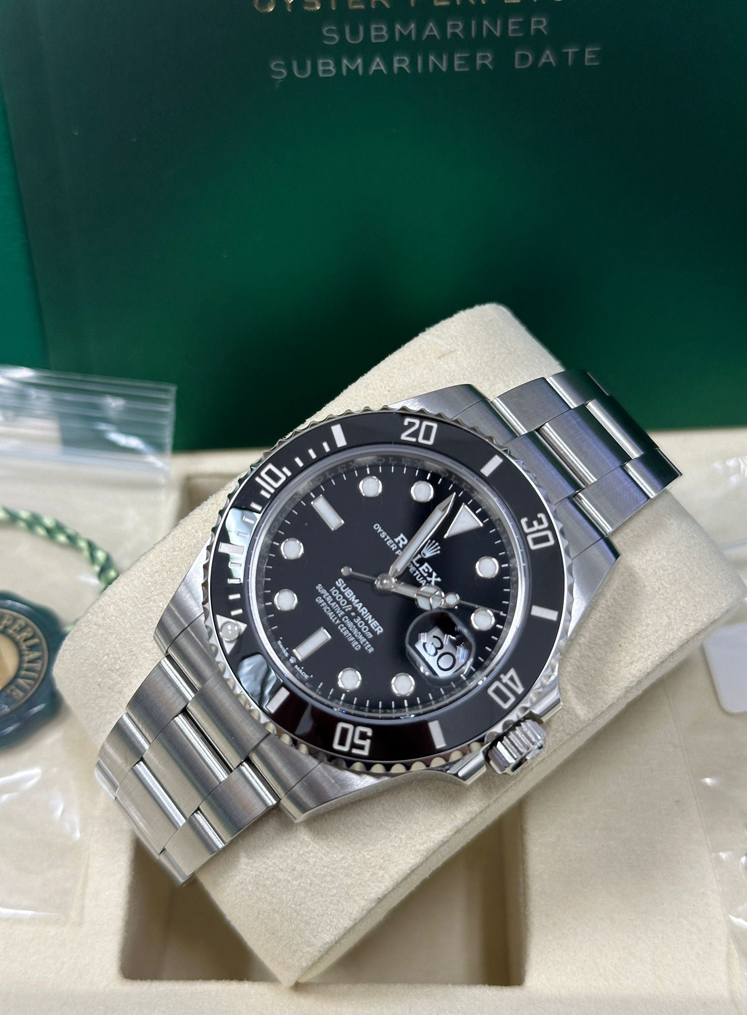 Rolex Submariner Date 41mm Black Dial Black Bezel 126610LN – New 2026