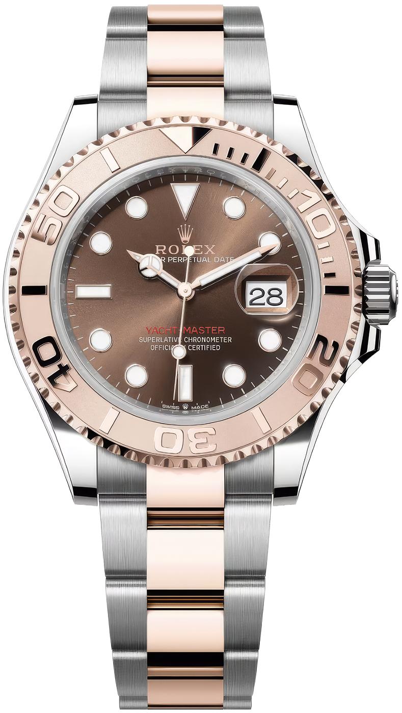 Rolex Yacht-Master 37mm Everose Gold Chocolate Dial Oyster Bracelet – 268621