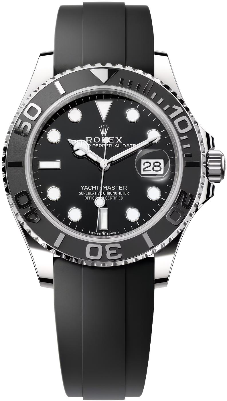 Rolex Yacht-Master 42mm White Gold Black Dial Oysterflex – 226659 – New 2026