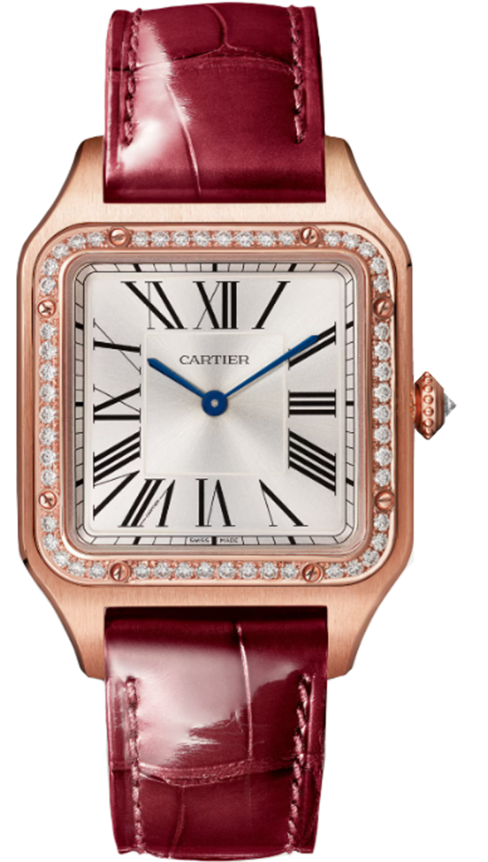 〇 Cartier Santos Dumon SM 4242 FZ8418 Explore Cartier Santos Watches online | Luxury Time NYC