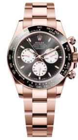Rolex Cosmograph Daytona 40mm Special Edition "Le Mans" Rose Gold Ceramic Black Bezel Black Dial - 126525LN - New 2025