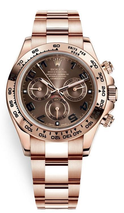 Rolex Daytona Rose Gold Chocolate Dial 116505 - 2019