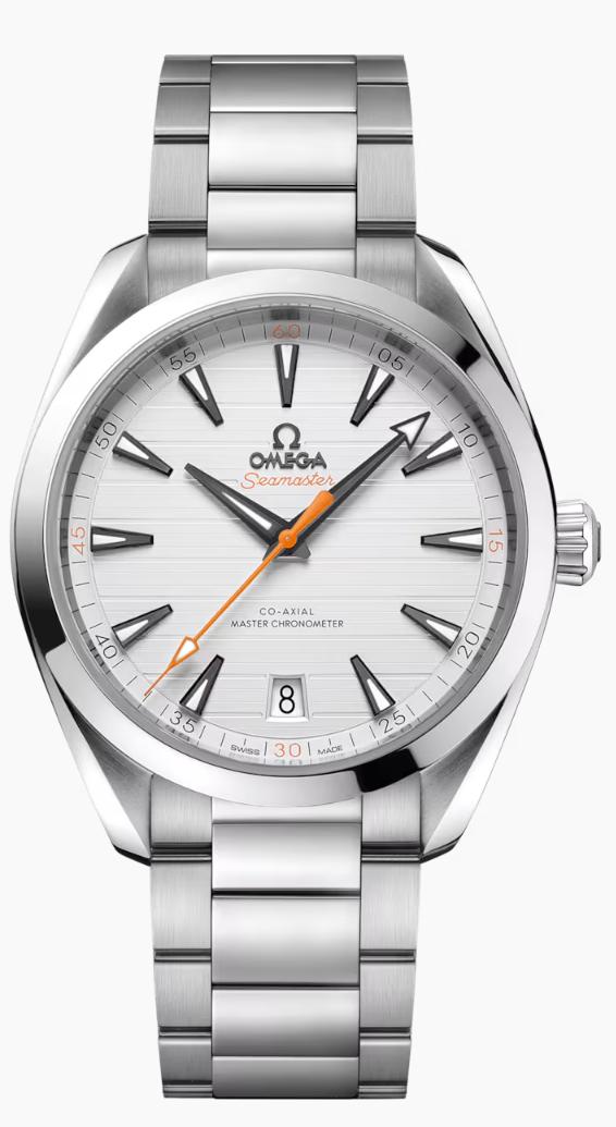 Omega Seamaster Aqua Terra White Steel