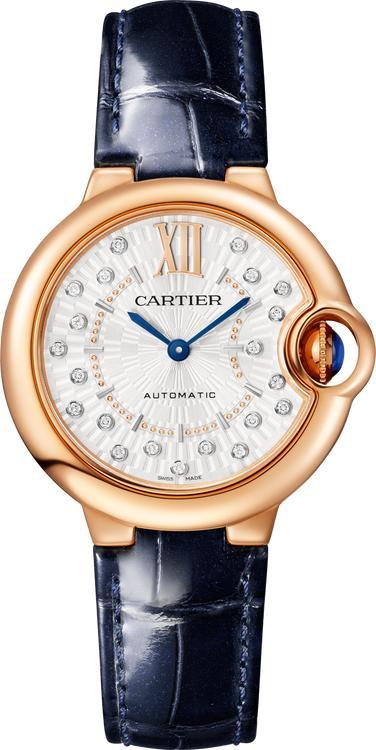Cartier Ballon Bleu Small 33mm Silver & Diamonds Dial WGBB0052 - New 2026