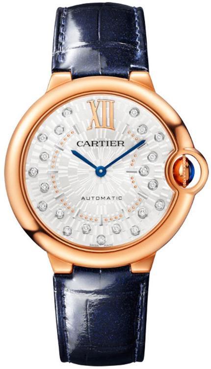 Cartier Ballon Bleu Small 36mm Silver & Diamonds Dial WGBB0053 - New 2026