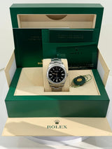Rolex Oyster Perpetual 34mm Black Dial - 124200 - New 2025