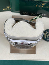 Rolex Datejust 41mm Fluted Bezel Blue Index Dial Jubilee - 126334 - New 2025