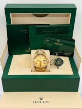 Rolex Day-Date "President" 40mm Yellow Gold Champagne Roman Numeral Dial - 228238 - New 2025