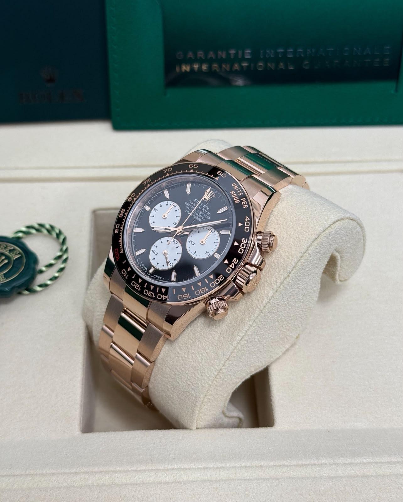 Rolex Cosmograph Daytona 40mm Special Edition "Le Mans" Rose Gold Ceramic Black