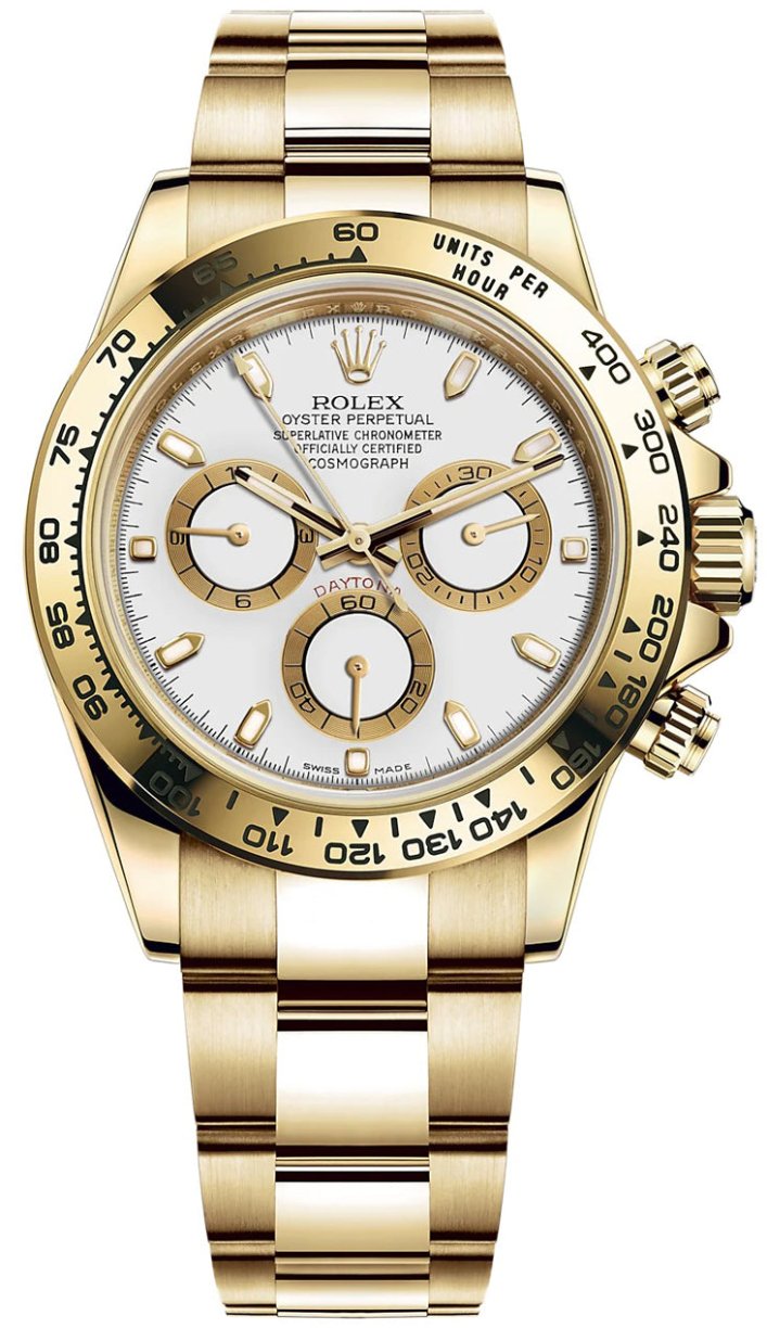 Daytona gold silver hotsell