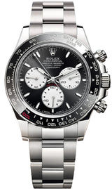 Rolex Cosmograph Daytona 40mm Special Edition "Le Mans" White Gold Ceramic Black Bezel Black Dial - 126529LN - New 2024
