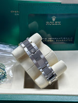 Rolex GMT-Master II 40mm White Gold Blue Dial Blue/Red Bezel "Pepsi" Oyster - 126719BLRO - New 2025