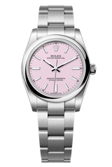 Rolex Oyster Perpetual 34mm Candy Pink Dial - 124200 - New 2025