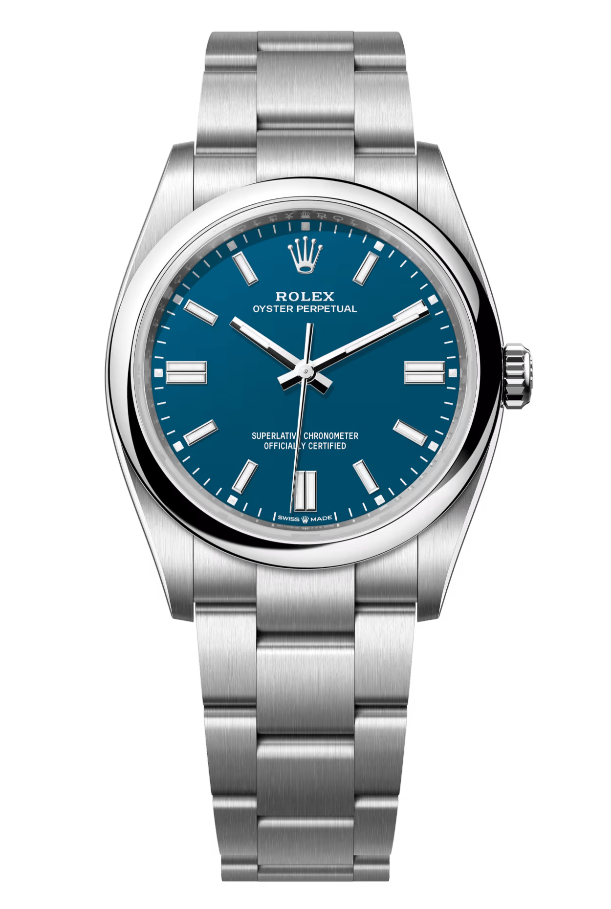 Rolex Oyster Perpetual 36mm Medium Blue Dial Oyster Bracelet – 126000 – New 2025 / 2026
