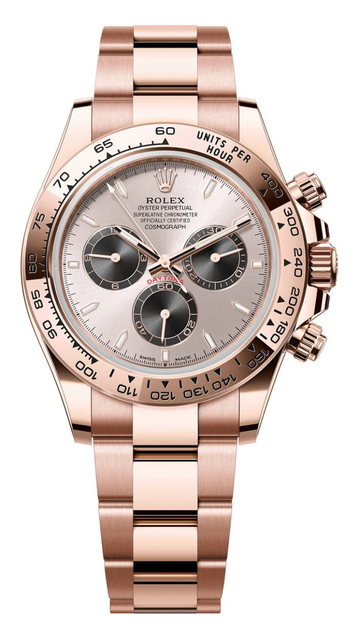 Rolex Cosmograph Daytona 40mm Everose Gold Sundust Dial 126505 New 2025