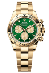 Rolex Cosmograph Daytona 40mm Yellow Gold Green and Golden "John Mayer" Dial - 126508 - New 2025