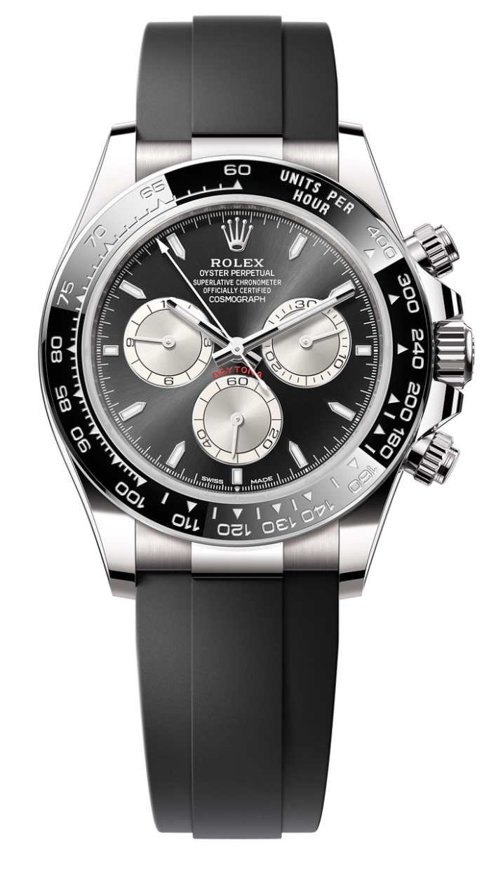 Rolex Cosmograph Daytona 40mm White Gold Black 