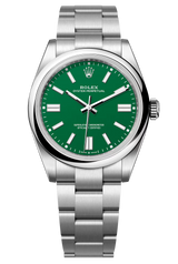 Rolex Oyster Perpetual 41mm Green Dial - 134300 - New 2025