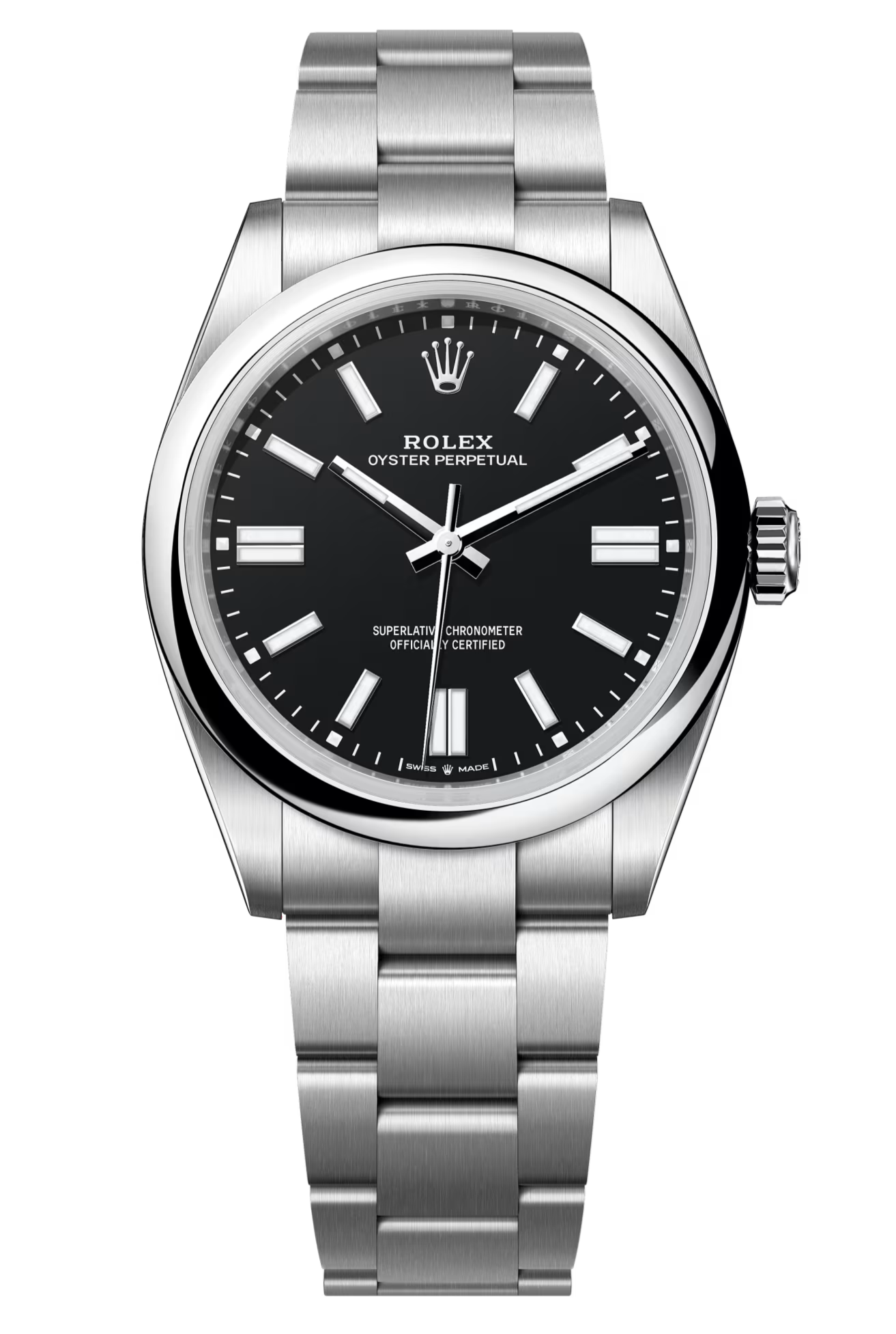 Rolex Oyster Perpetual 41mm Black Dial Oyster Bracelet – 134300 – New 2025