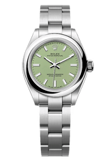Rolex Oyster Perpetual 28mm Pistachio Dial - 276200 - New 2025