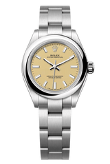 Rolex Oyster Perpetual 28mm Beige Dial - 276200 - New 2025