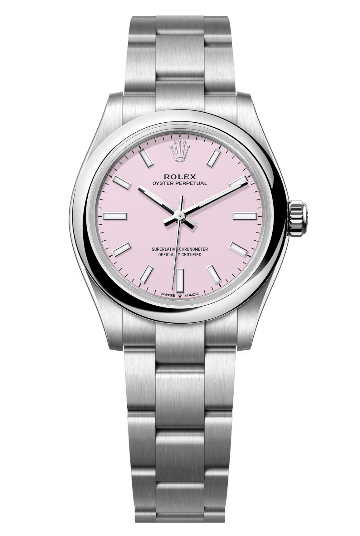 Rolex Oyster Perpetual 31mm Candy Pink Dial Oyster Bracelet – 277200 – New 2025 / 2026