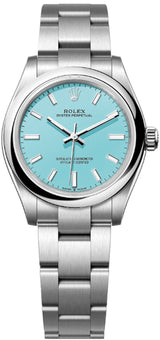 Rolex Oyster Perpetual 31mm Turquoise Blue Dial - 277200 - New 2025