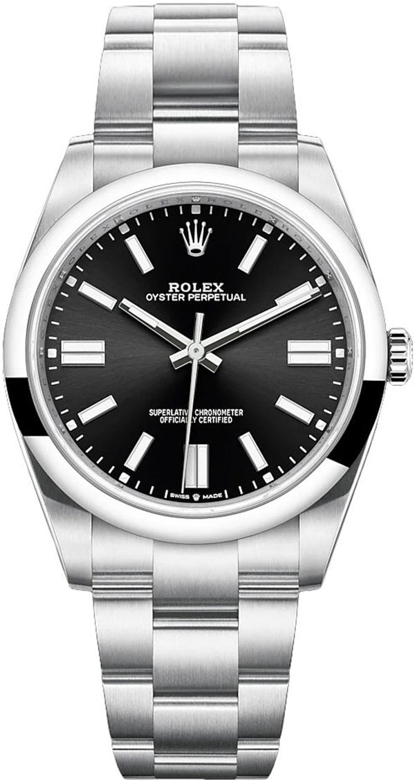 Rolex Oyster Perpetual 41mm Black Dial - 124300 - Brand New 2024