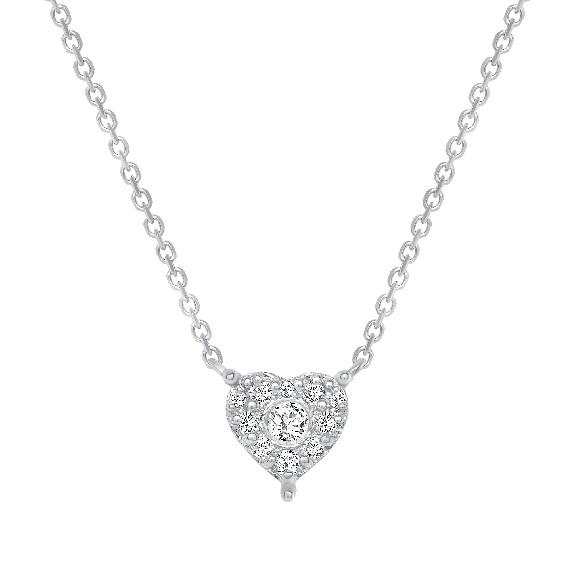 Diamond Heart Pendant