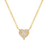 Yellow Gold Heart Pendant