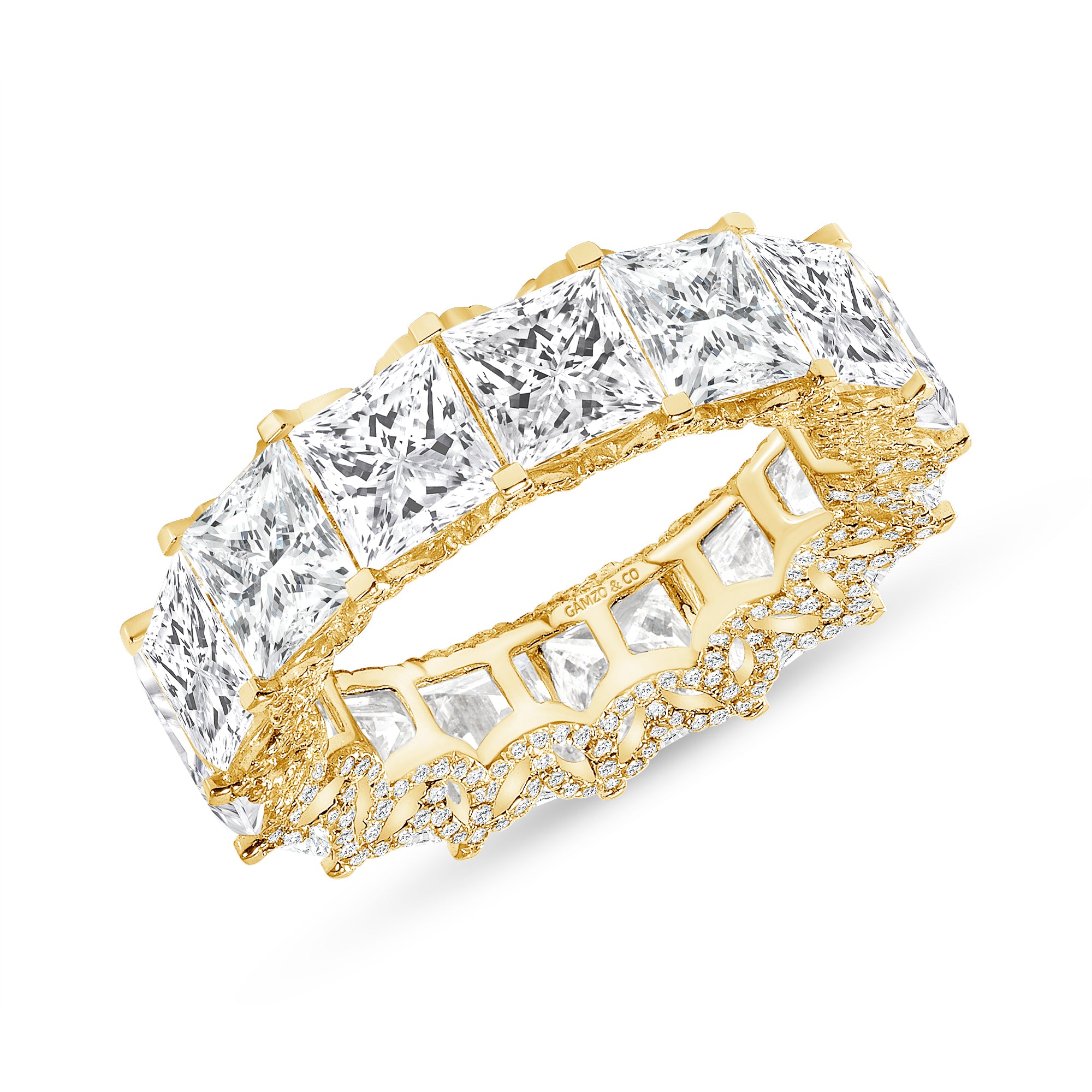 Gold Princess Eternity Band