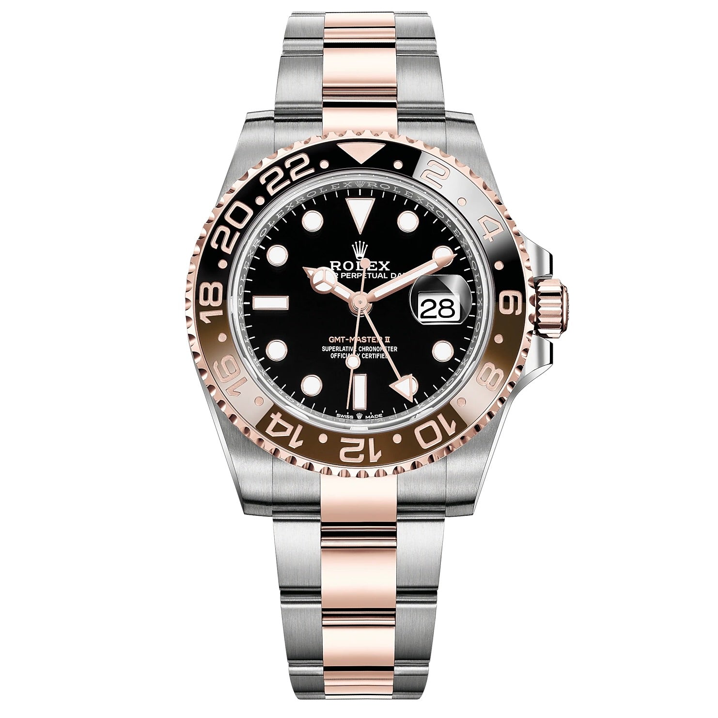 Rolex GMT-Master II 40mm Two-Tone Everose 