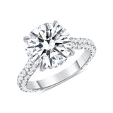 Round Diamond Engagement Ring