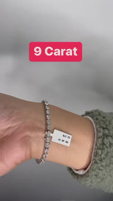 Diamond Tennis Bracelet - Natural Round Diamonds