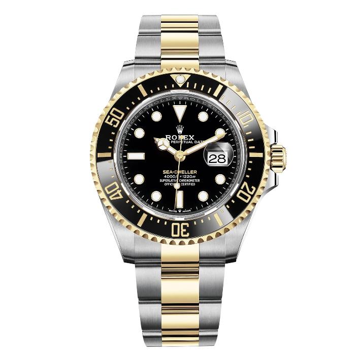 Rolex sea dweller 2025 two tone for sale