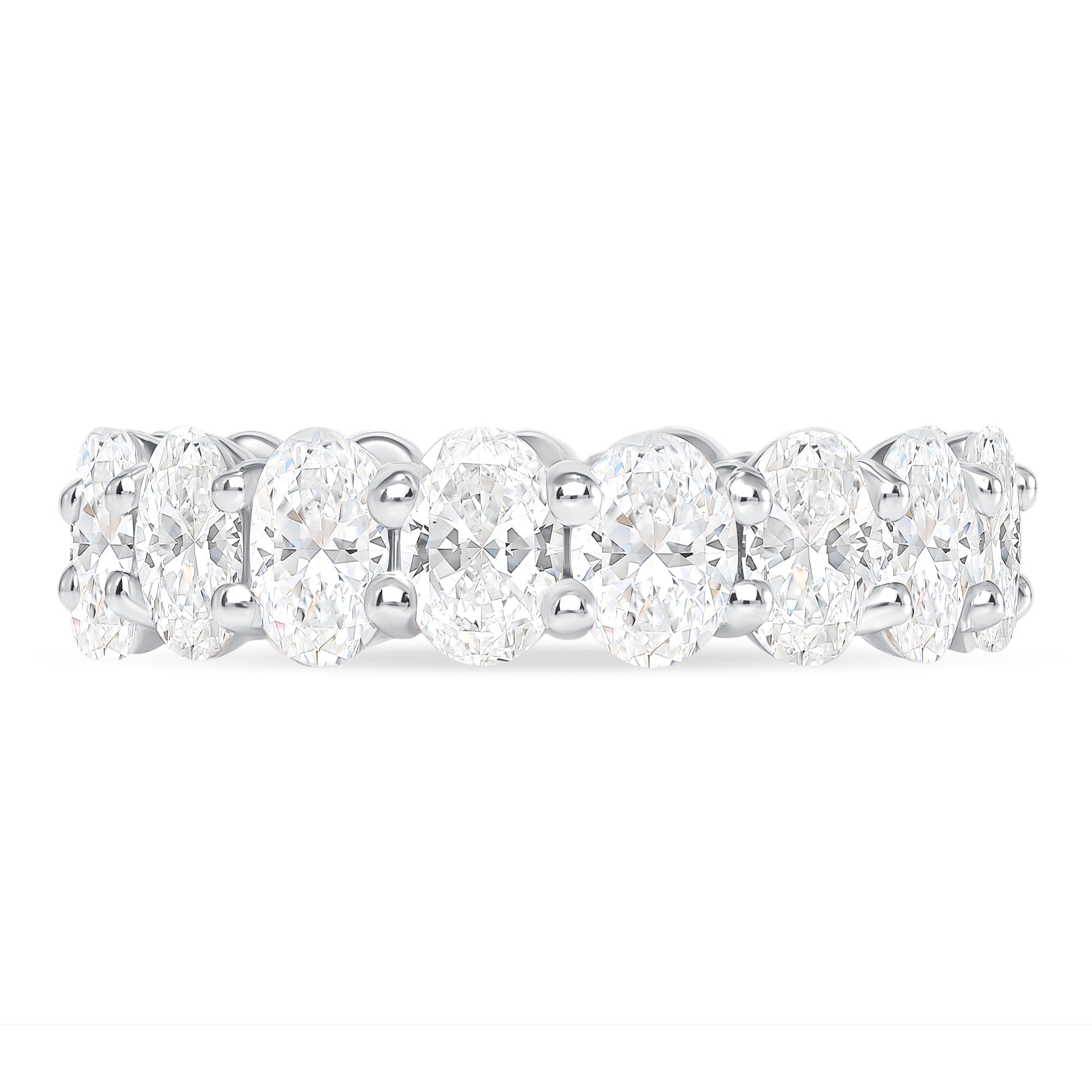 Oval Eternity Band