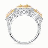 Fancy Pear Shaped Diamond Engagement Ring