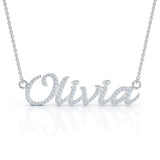 Diamond Name Necklace