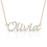 Diamond Name Necklace
