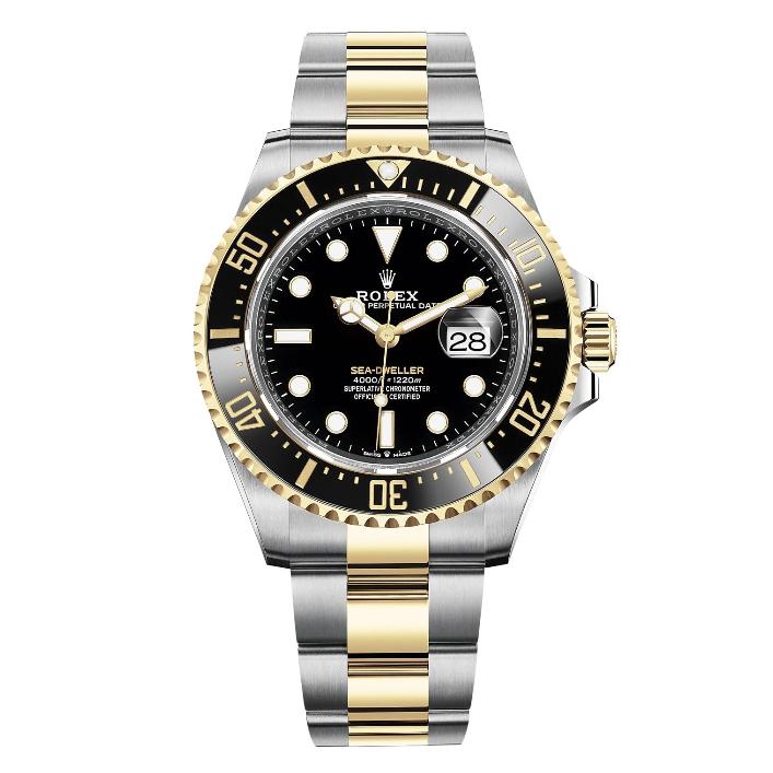 Rolex Sea-Dweller 126603 Two-Tone Yellow Gold Black Dial – New 2025